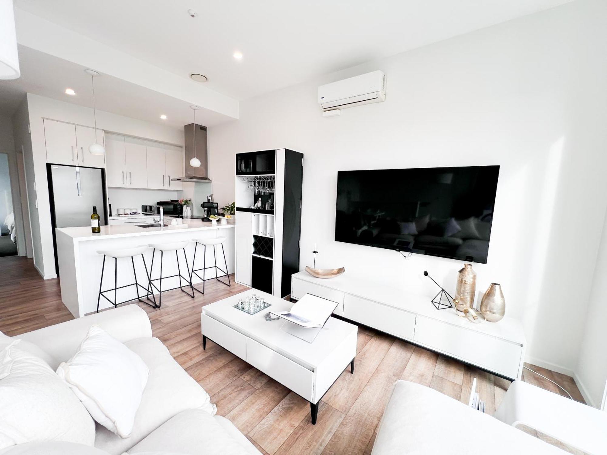 Luxury 2 Bedroom Apartment With Cocktail Bar And Espresso Machine Όκλαντ Εξωτερικό φωτογραφία
